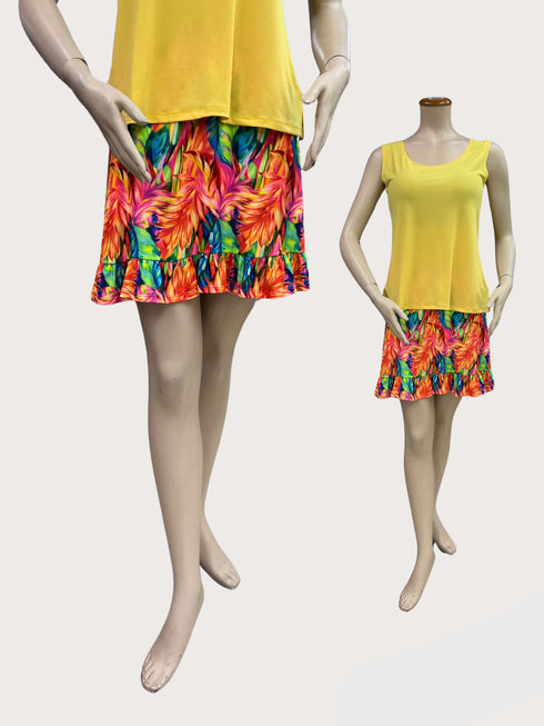 Women Golf Skort with ruffle on bottom & Pockets - SK2014